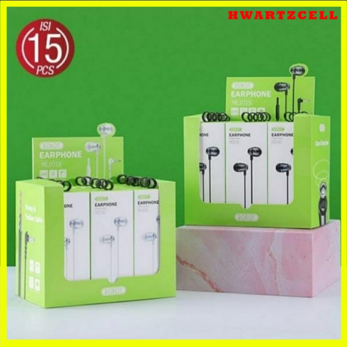 Headset earphone Robot RE 101S Garansi resmi 1 tahun