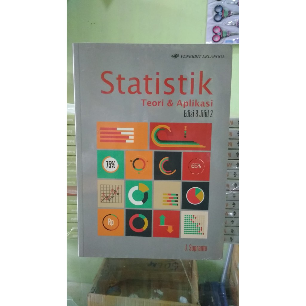 

BEST SELLER ORIGINAL STATISTIK TEORI & APLIKASI EDISI 8 JILID 2