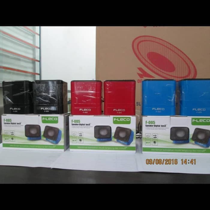 Speaker Aktif Fleco F-005 / speaker Komputer laptop Hp