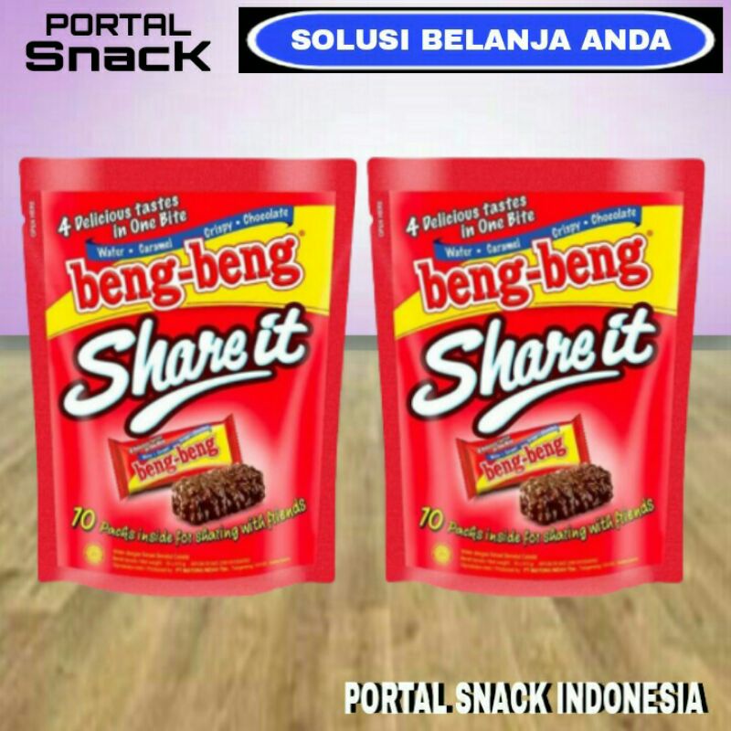 

BENG BENG SHARE IT Wafer coklat 95 gram