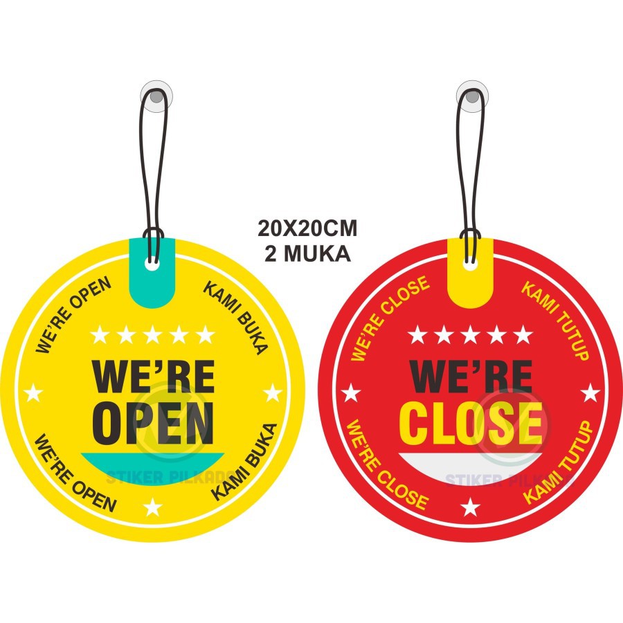 

SIGN BUKA TUTUP AC260GR (2 MUKA)__20X20CM