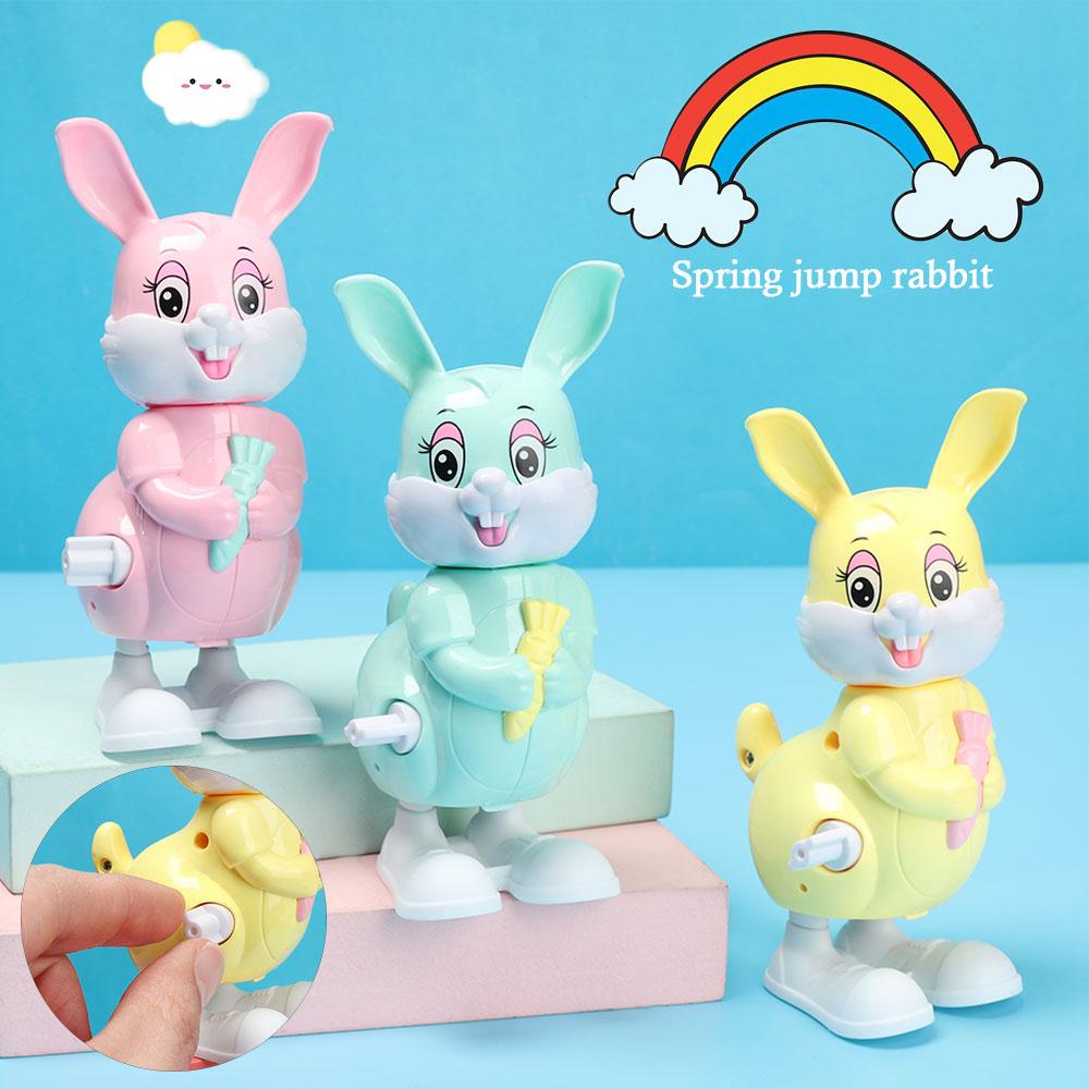 R-flower Mainan Kelinci Paskah Putar Jalan Untuk Hadiah Anak