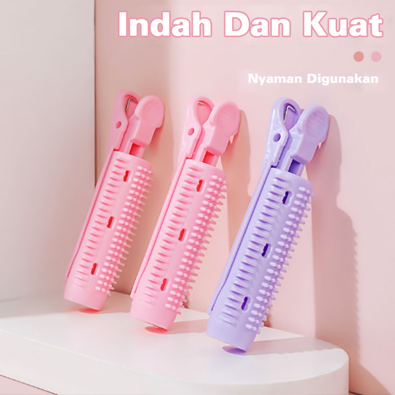 Roll Rambut Jepit Korea Perempuan Aksesoris Rambut Jepit Poni untuk Anak dan Dewasa fashion korea kualitas Import AK130