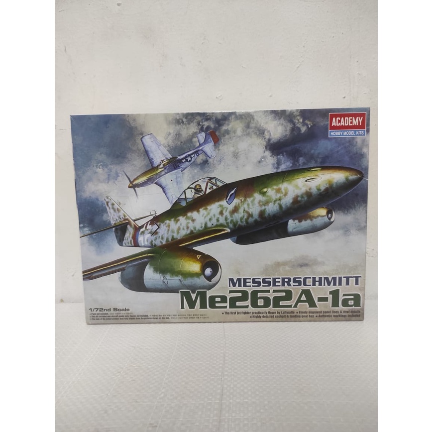 Mainan Rakitan ACADEMY 1/72 ME262A-1A 12410