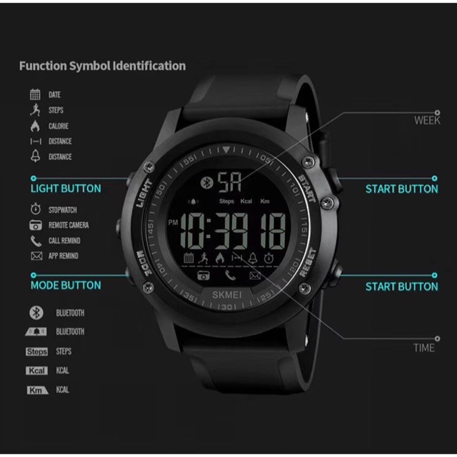 Skmei smart watch FSO