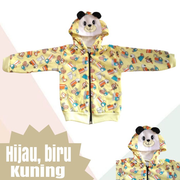 Jaket Bayi Motif Karakter | Jaket Anak Unisex