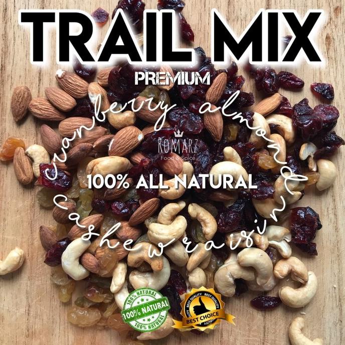 

{{{{}}] TRAIL MIX GRANOLA MIXED NUT PREMIUM - ALMOND ROASTED / MEDE OVEN 125gr