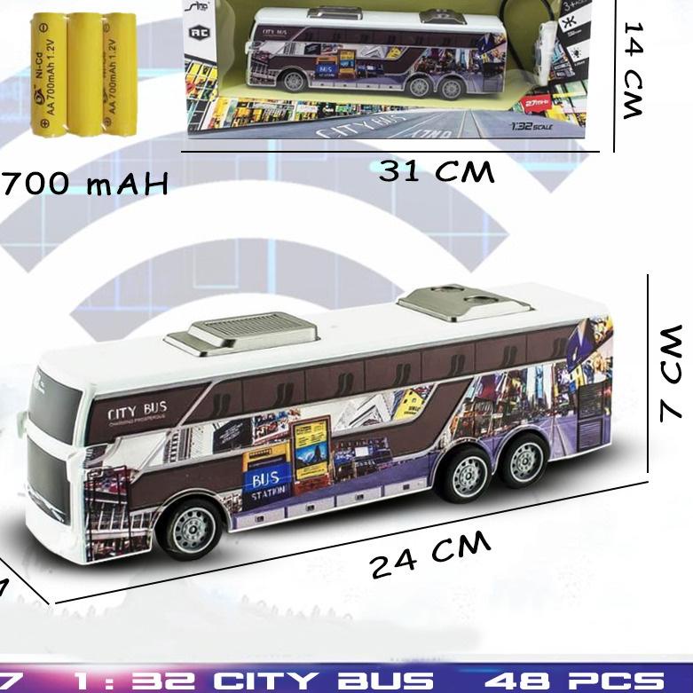 ✹ PROMO RDR1098 RDR1107 RC Bes Bus Tayo Mainan Anak Mobil Remote Control Hobi Koleksi Remot Kontrol 