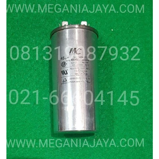 CAPASITOR MC 45 UF / KAPASITOR MC 45 UF