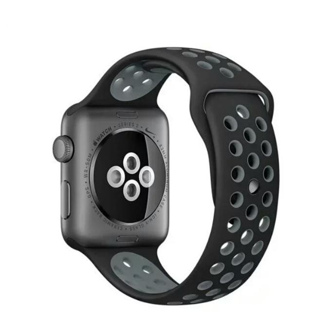 nike sport band black white