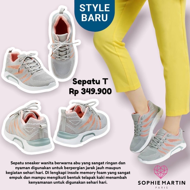 Sepatu Wanita Sophie Martin Paris Valezka