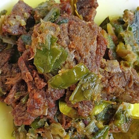 

Bumbu Instan Dendeng Balado Hijau Spesial