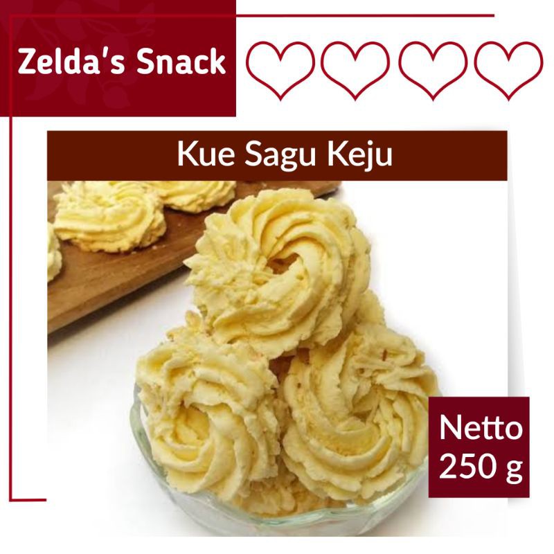 

Kue Kering Sagu Keju Zelda's Snack