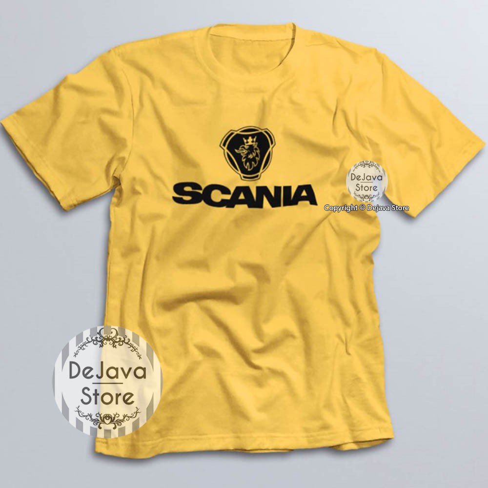 Kaos Bismania Scania Logo, Baju Bis Community, Pakaian Bus Shd Bmc Setra, Tshirt Distro | 380-5