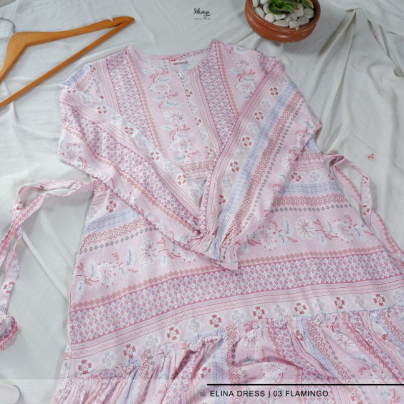 Khaiya gamis motif elina dress