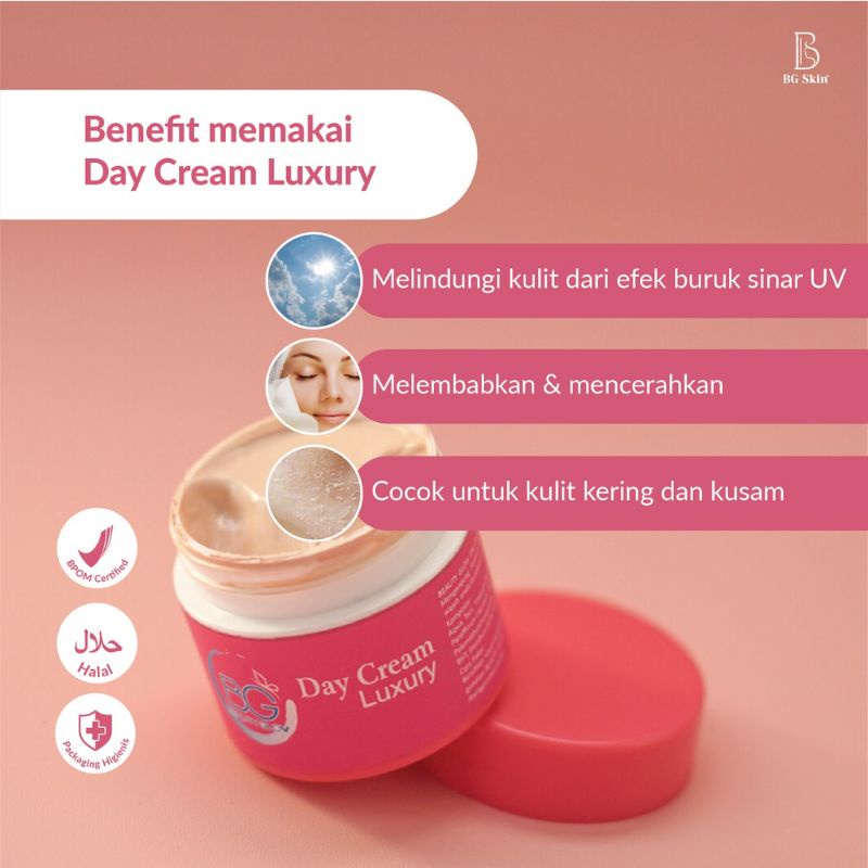 BG SKIN BRIGHTENING DAY CREAM KRIM SIANG BG SKIN SPF 30