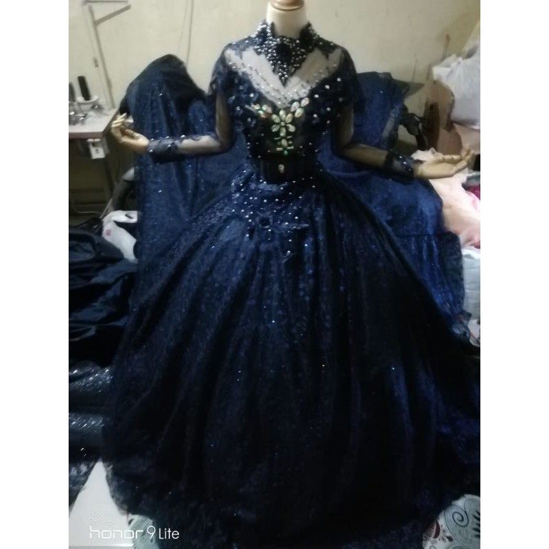 Gaun pengantin akad kebaya penjahit konveksi barbie gelembung petticoat petikut gaun pesta nikah
