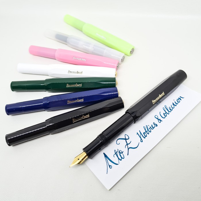 

Hadir Kaweco Sport Fountain Pen Classic Skyline Frost Not Lamy Parker Faber Promo