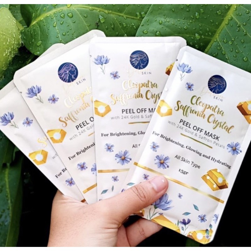 Cleopatra Saffronia Crystal Peel off Mask
