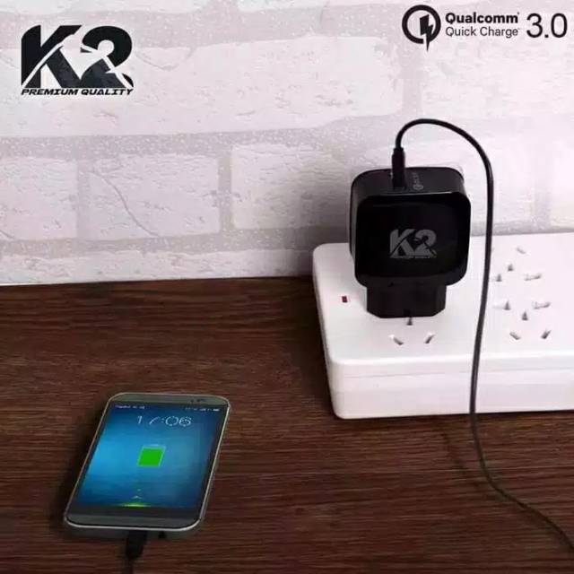 Charger K2 Premium Quality Fast Charging 3 Ampere