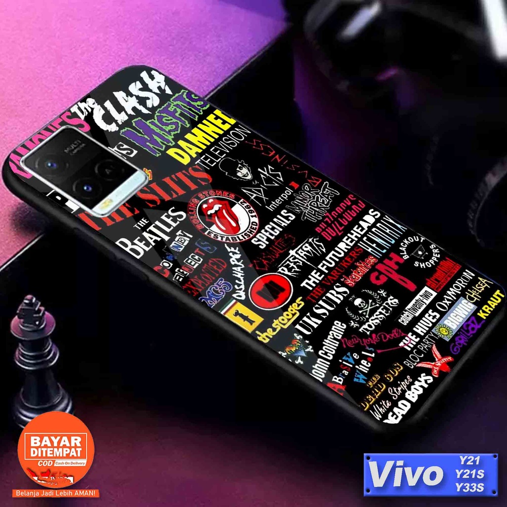 Case Vivo Y21 Y21S Y33S - Hardcase Vivo Y21 Y21S Y33S - Softcase Vivo Y21 Y21S Y33S - Cassing Elegan