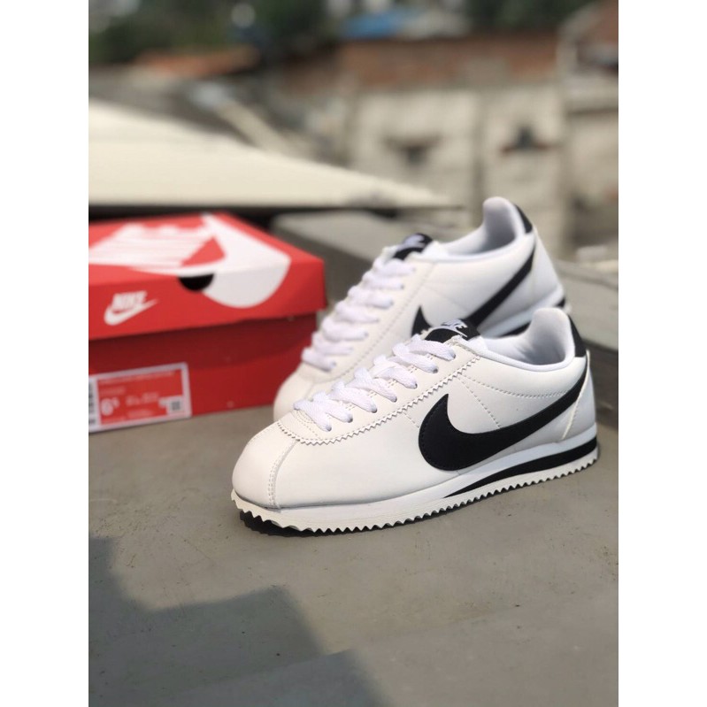 Nike Classic Cortez Leathers White/Black Original BNIB
