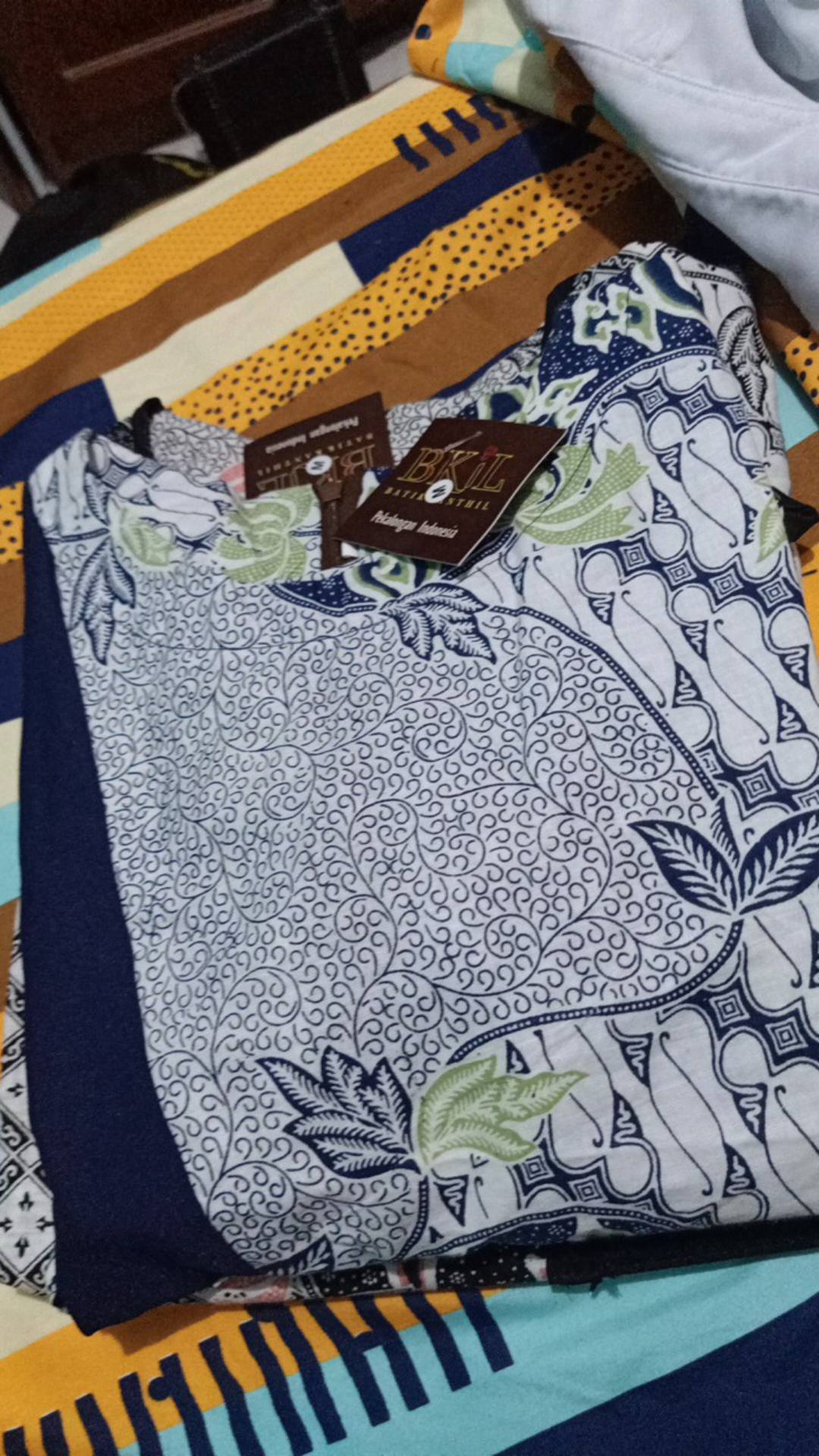 Tey-17 Batik Wanita Asj Sa Hrb026 Kenongo Kemeja Tosca Pendek