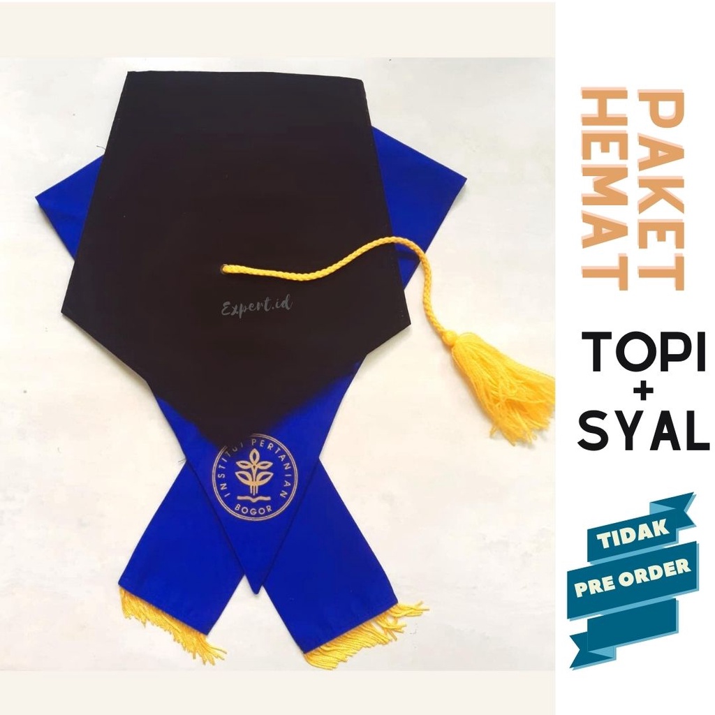 PAKET HEMAT TOPI + SYAL IPB ONLY / TOGA IPB
