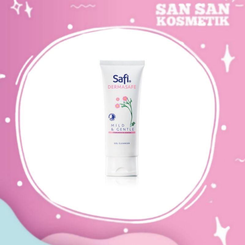 Safi Dermasafe Mild &amp; Gentle Gel Cleanser 100gr