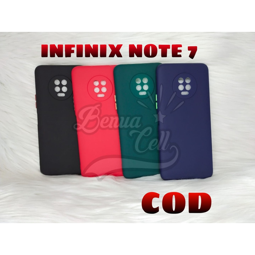 SOFTCASE MACARON INFINIX SMART HD -INFINIX NOTE 7 -INFINIX NOTE 7 LITE // SOFTCASE MACARON PROTECTION KAMERA - BD