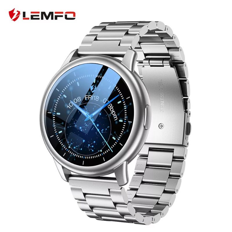 Original Lemfo LF28 smartwatch 1.3inch IP68 waterproof HR BP BO