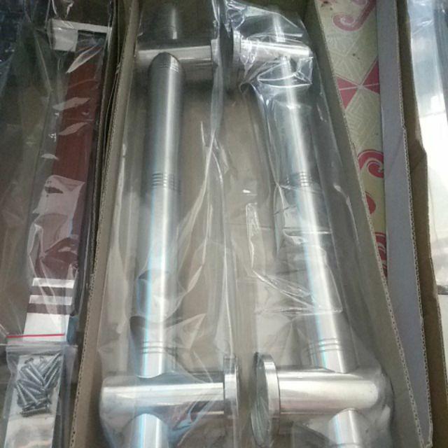 Handle Pintu Rumah Bulat Panjang 45 Cm Tarikan Pintu Dof Minimalis Gagang Pintu Kunci Pintu Dof 3 Cm