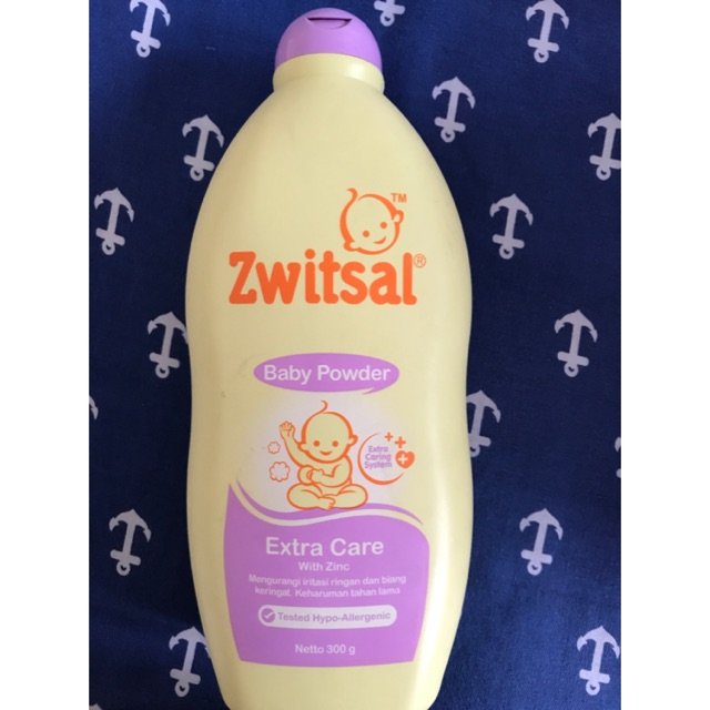 zwitsal extra care zinc baby powder