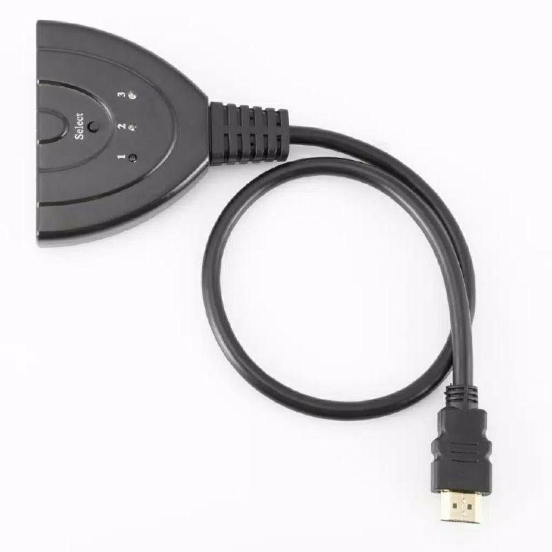 Splitter 3 In 1 Out 3D Mini Swicth Hub 3 Port HDMI 1.4b 4K 1080P