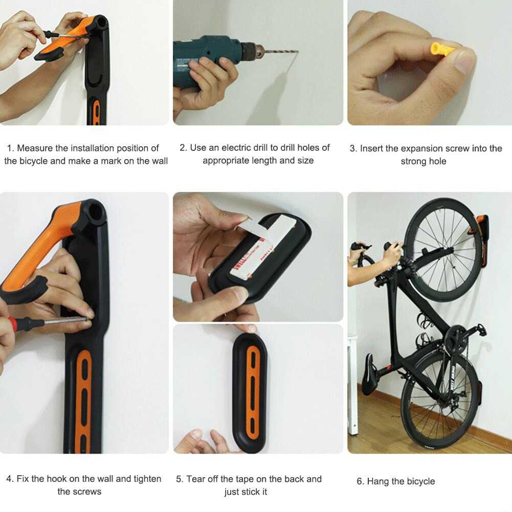 DUUTI Gantungan Dinding Sepeda Bike Wall Hook Hanger - B-2R