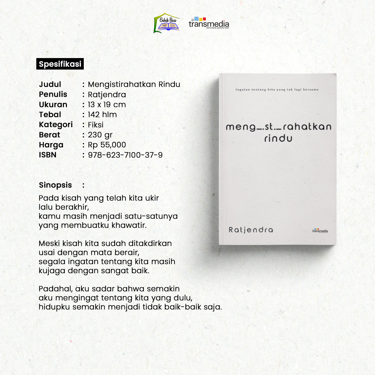 Mengistirahatkan Rindu Transmedia Shopee Indonesia