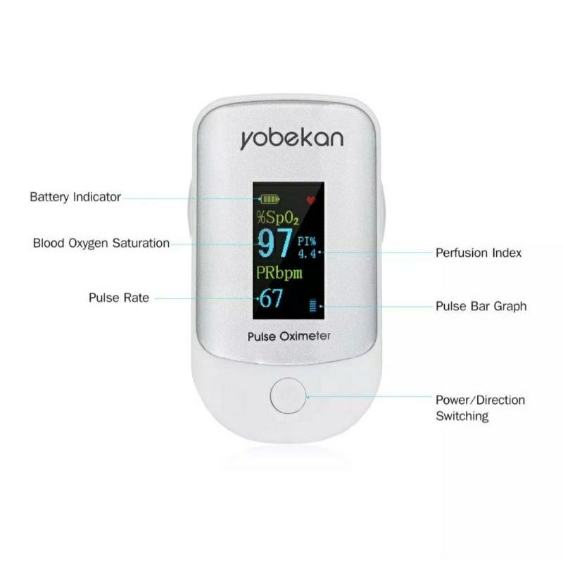 *LM* READY* YOBEKAN Pulse oximetri oximeter finger tip