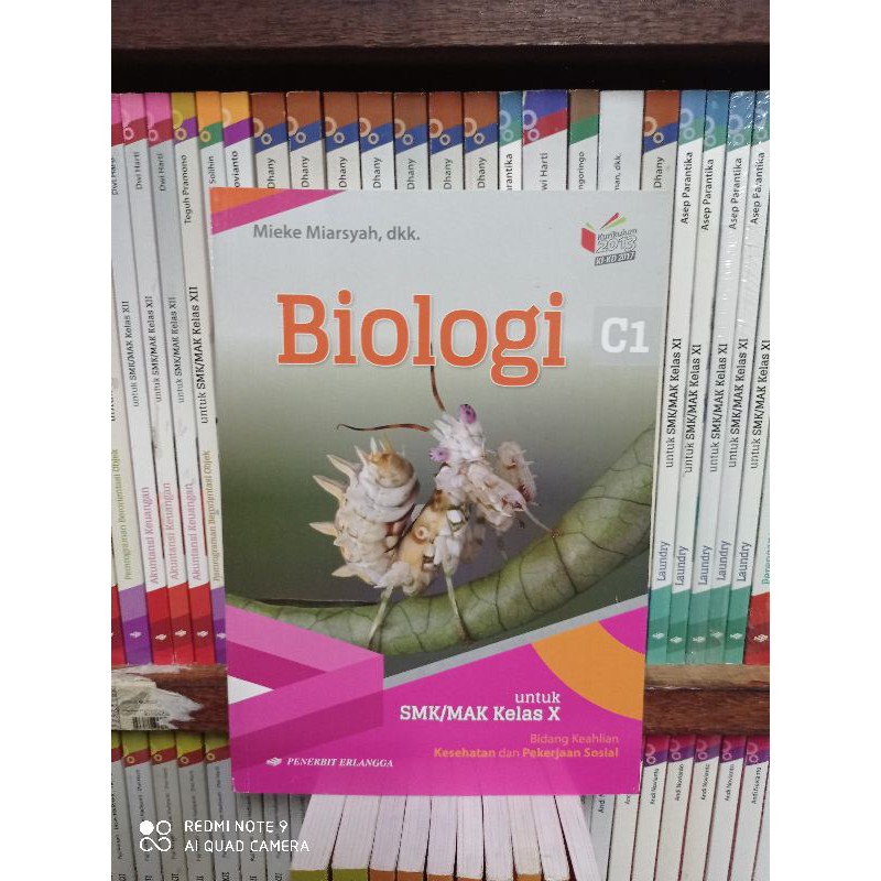 Buku Biologi Kelas X SMK Erlangga