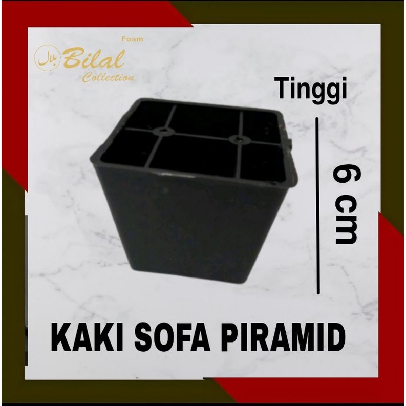 KAKI PIRAMID PER PCS / KAKI SOFA / KAKI MEJA / KAKI DIVAN