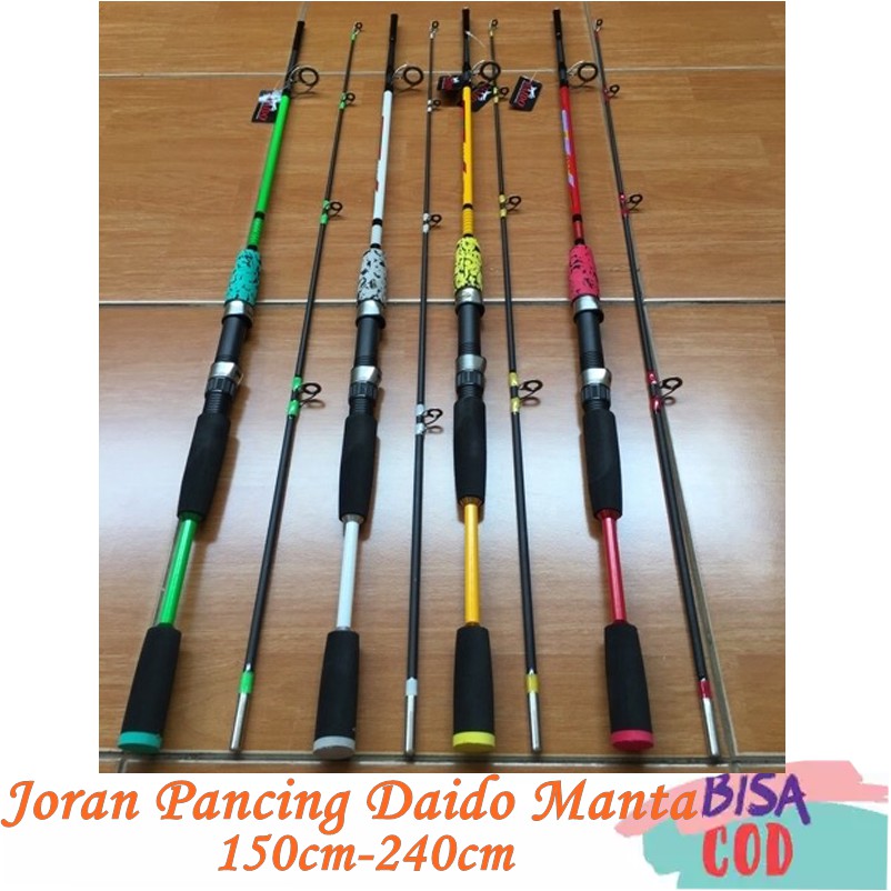 Joran Pancing Daido Manta 180 cm Murah dan Kuat untuk Casting Spinning Laut Sungai Japan Style