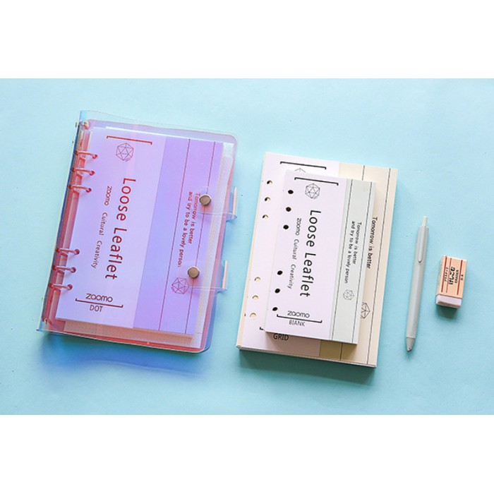 

Mantul Binder A5 Transparent Glittering