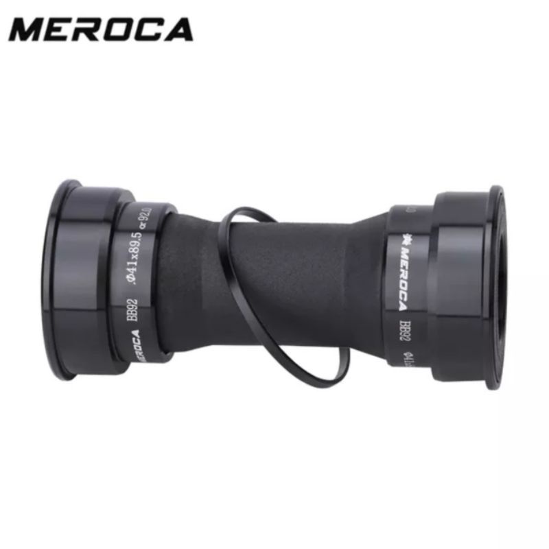 Meroca BB92 mm Pressfit Bottom Bracket Press fit Hitam