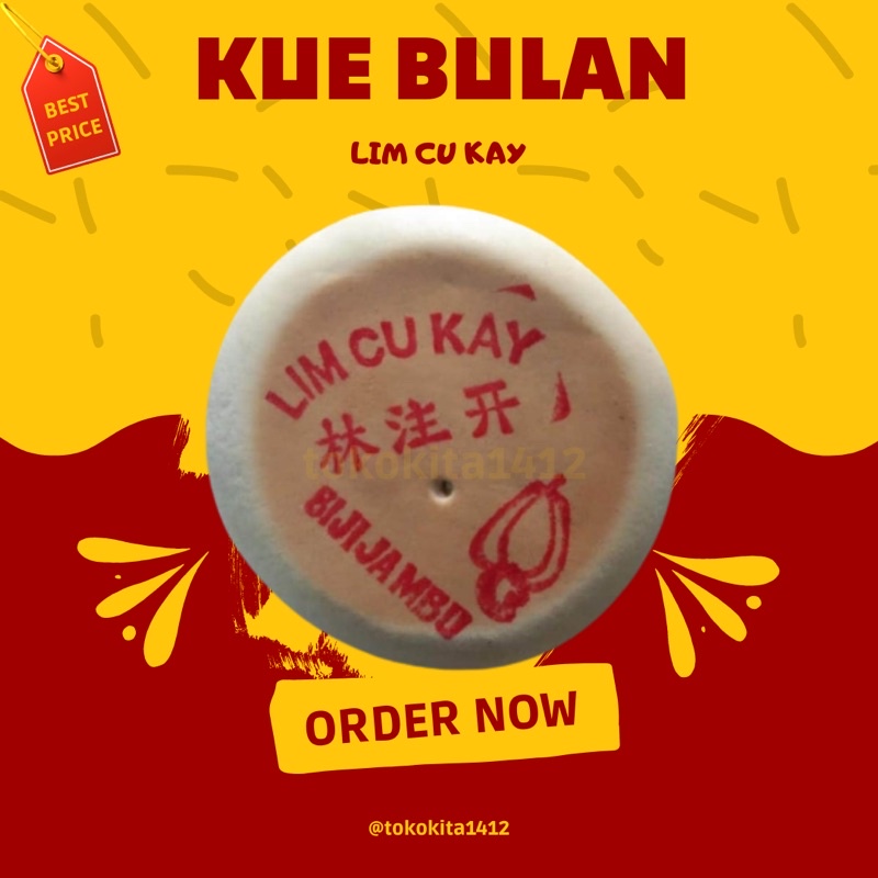 Kue Bulan Lim Cu Kay Tong Jiu Pia Halal Mooncake Kue Roda Phia