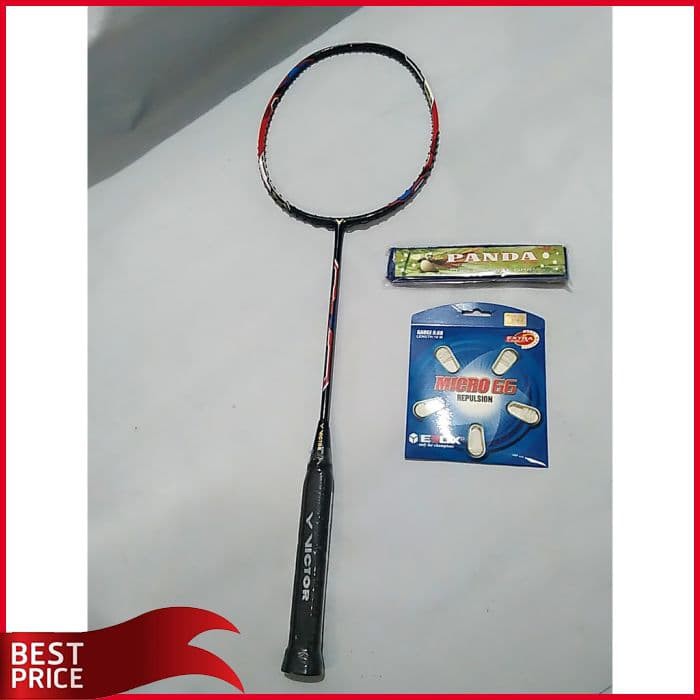 Raket Badminton Victor Hypernano X900 Terbaru Bonus Tas Senar dan Grip