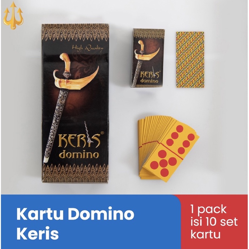 Kartu Domino Keris Termurah isi 10 set Game