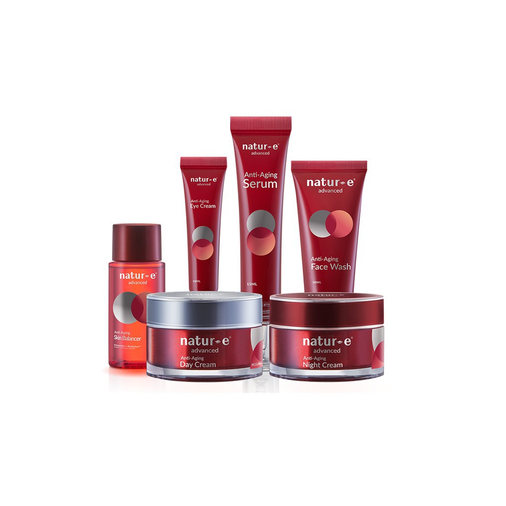 Natur-E Advanced Anti aging series Night Cream Day Cream Skin Balancer