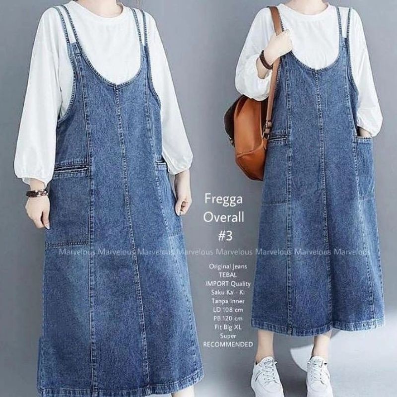 Overall Jeans. Fregga Overall #3