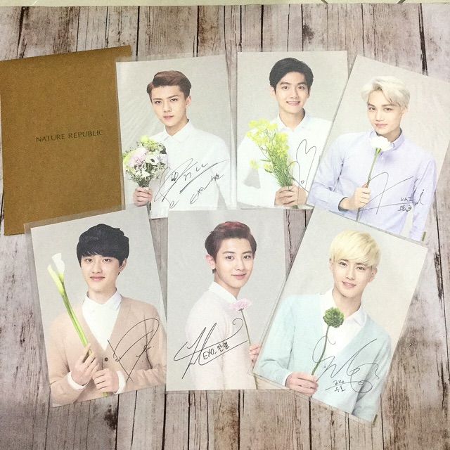 postcard exo official / exo postcard / officiall exo