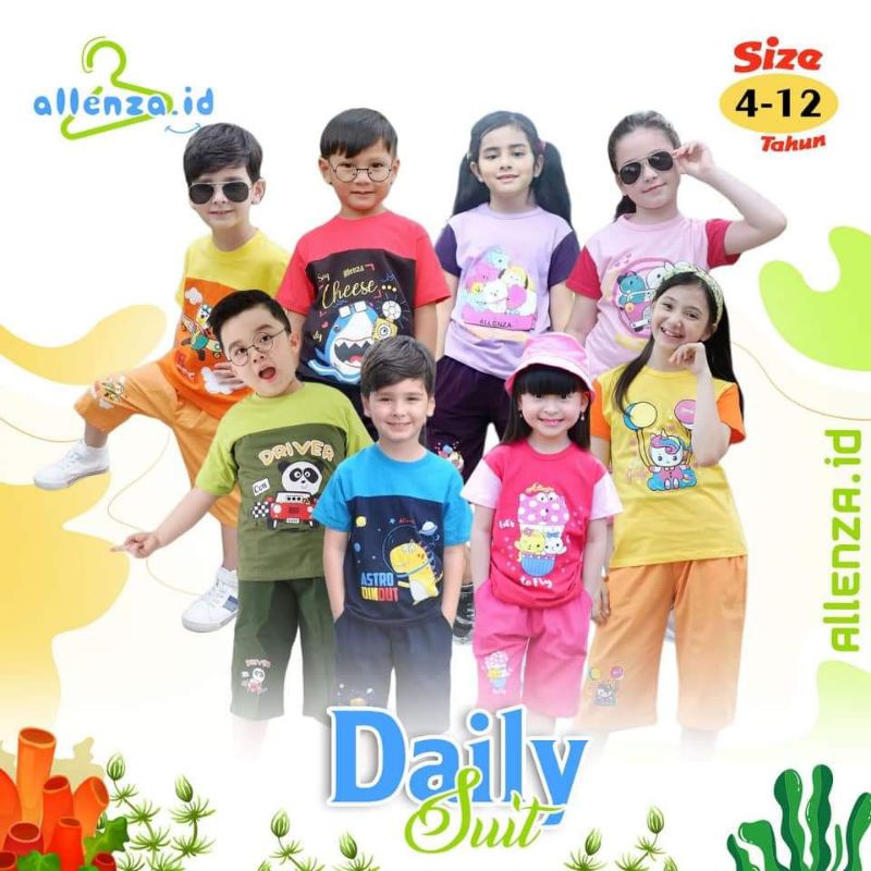 Daily Suit Allenza.id(set cowok)