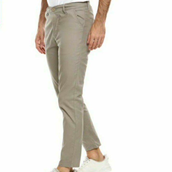 celana chinos pria AR89 Cream Khaki